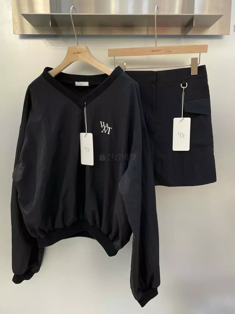 Want - Korean Women Fashion - #pursuepretty - V Neck Set - 8
