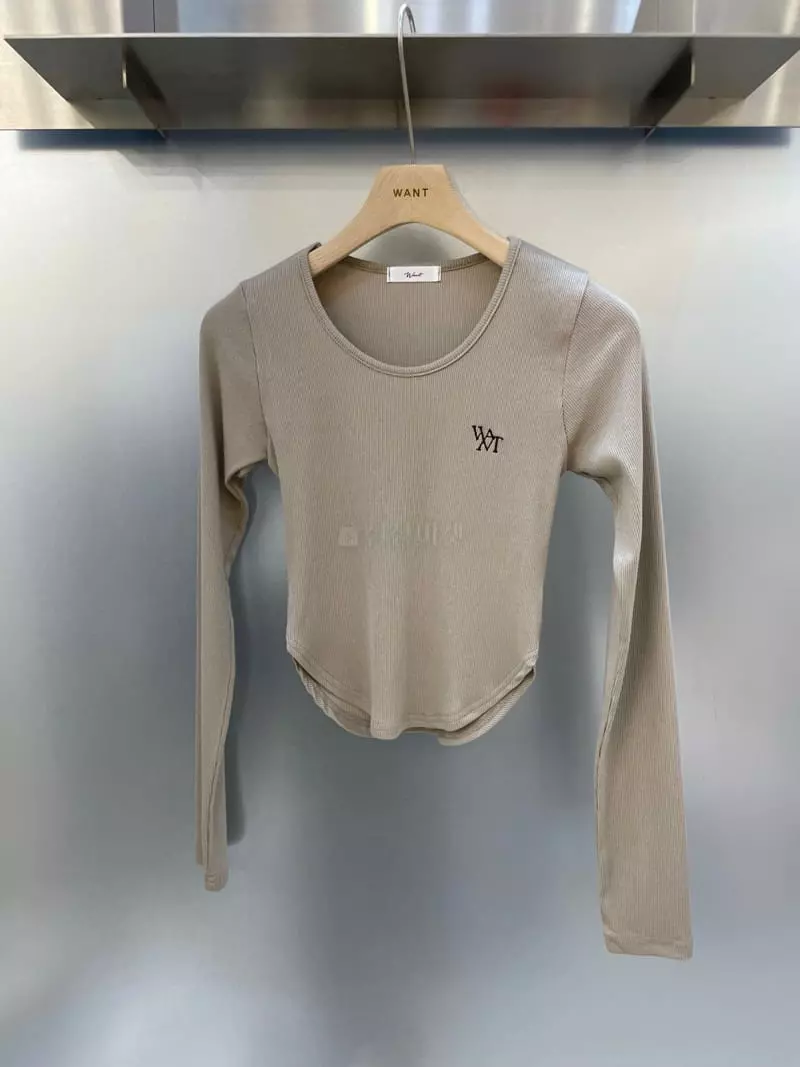 Want - Korean Women Fashion - #romanticstyle - Modal Glem Tee - 7
