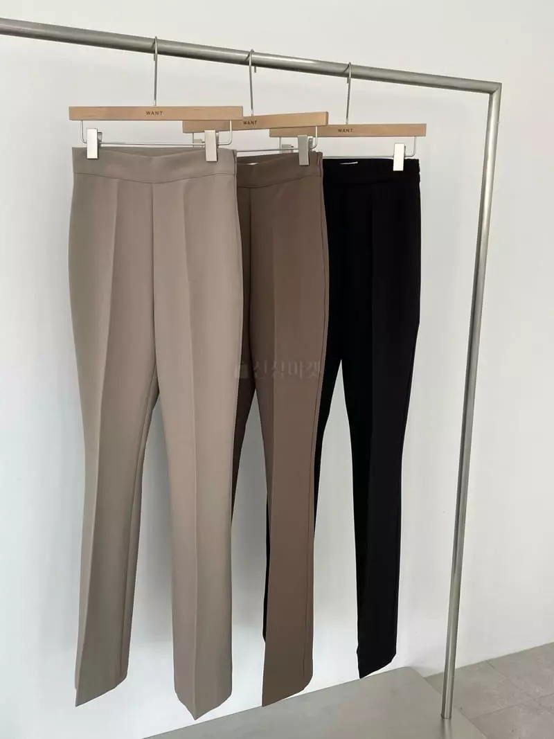 Want - Korean Women Fashion - #romanticstyle - Tention Pants - 4