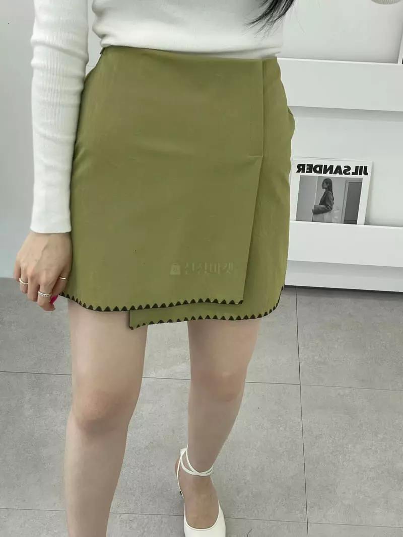 Want - Korean Women Fashion - #shopsmall - Rinkle Skirt - 7