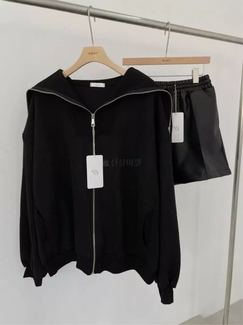 Want - Korean Women Fashion - #vintagekidsstyle - Suede Zip-up - 9