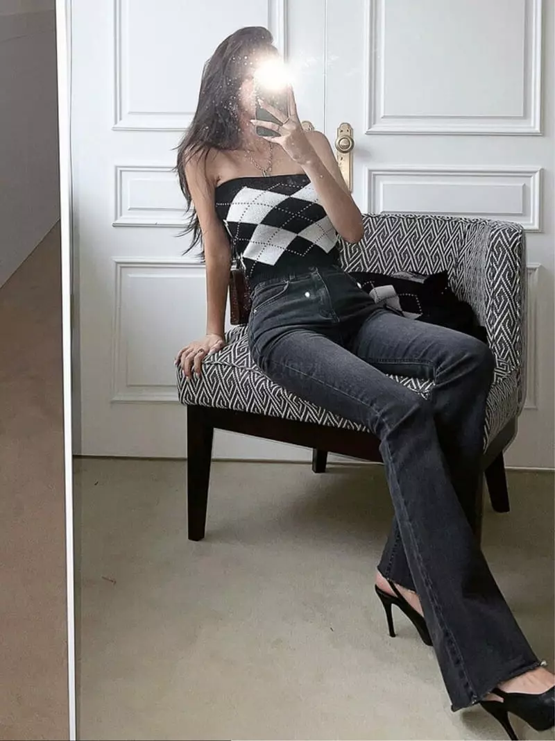 Want - Korean Women Fashion - #vintagekidsstyle - Pad Jeans