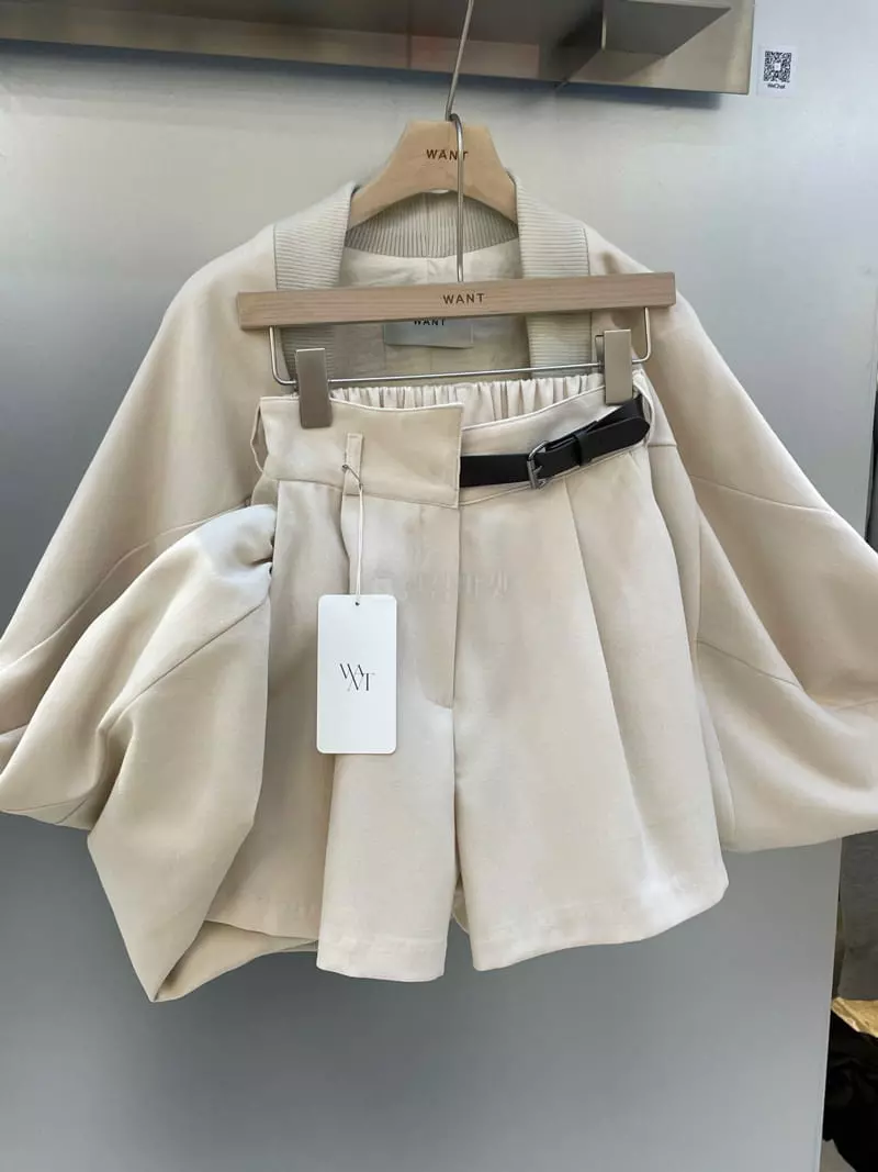 Want - Korean Women Fashion - #womensfashion - Peach Belt Shorts - 9