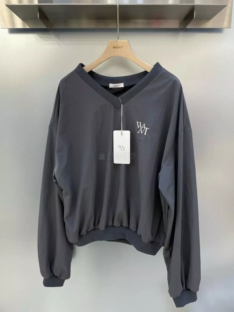 Want - Korean Women Fashion - #womensfashion - Want Nylon Sweatshirt - 2