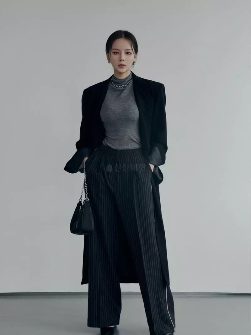 Want - Korean Women Fashion - #womensfashion - Ash Half Turtleneck Tee - 9