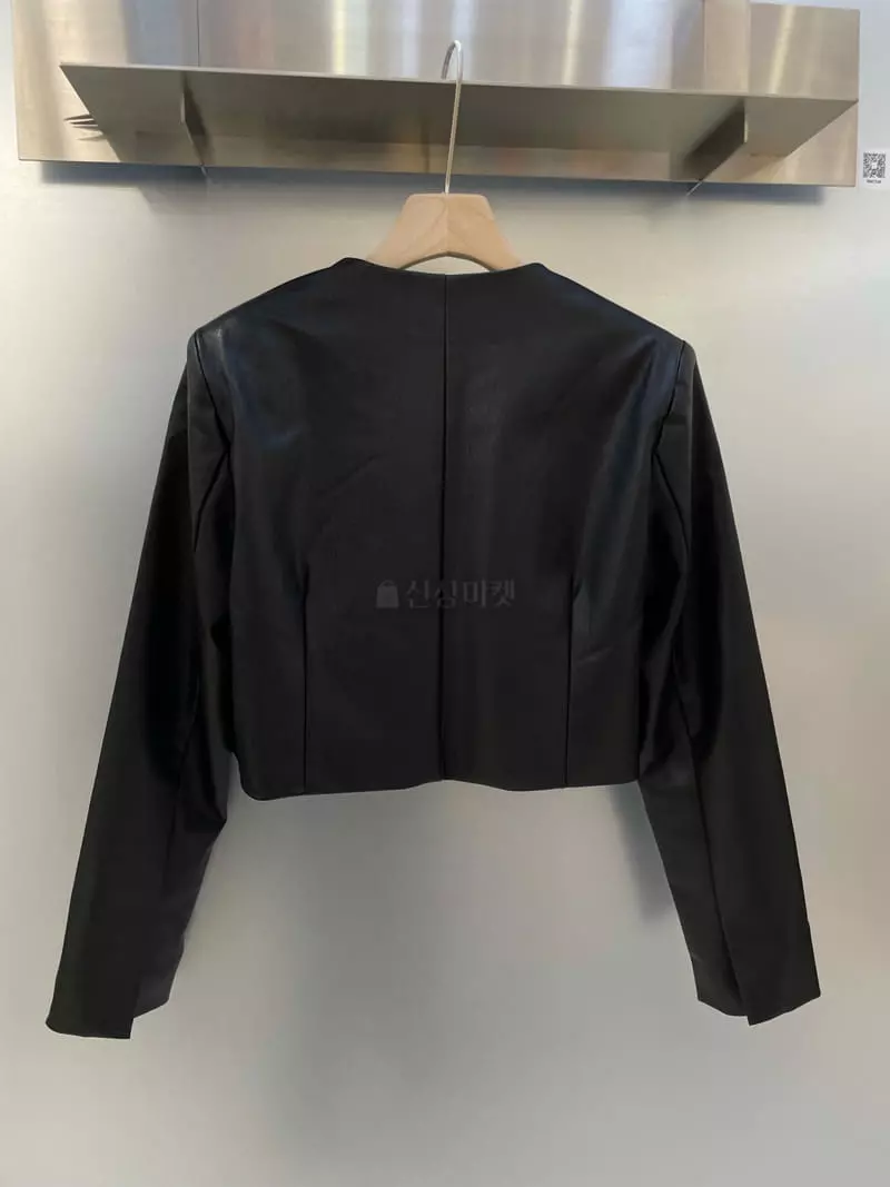 Want - Korean Women Fashion - #womensfashion - Chick Leatehr Jacket - 8