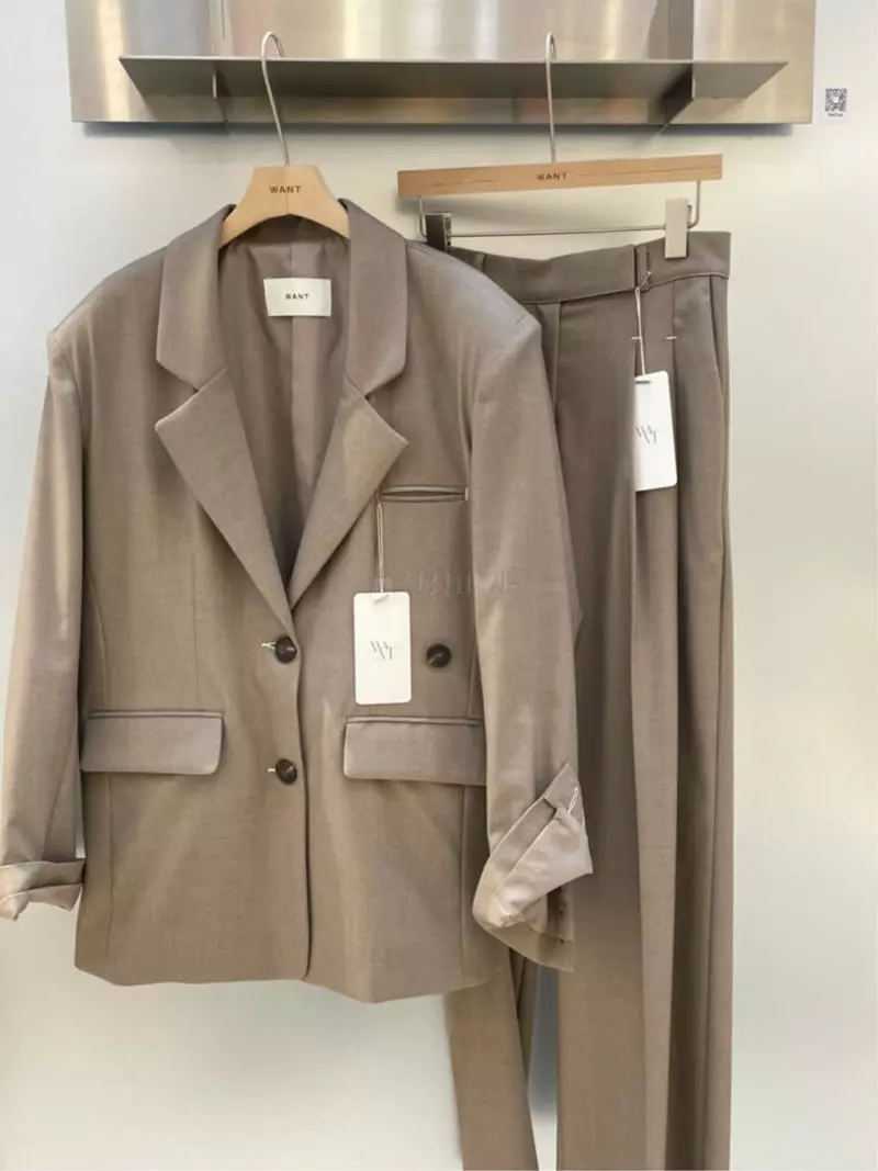 Want - Korean Women Fashion - #womensfashion - Stitch Mood Jacket - 3
