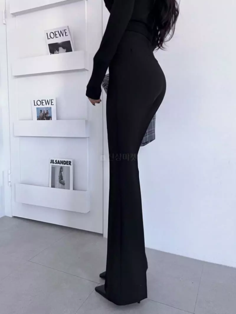 Want - Korean Women Fashion - #womensfashion - Tention Up Pants - 3