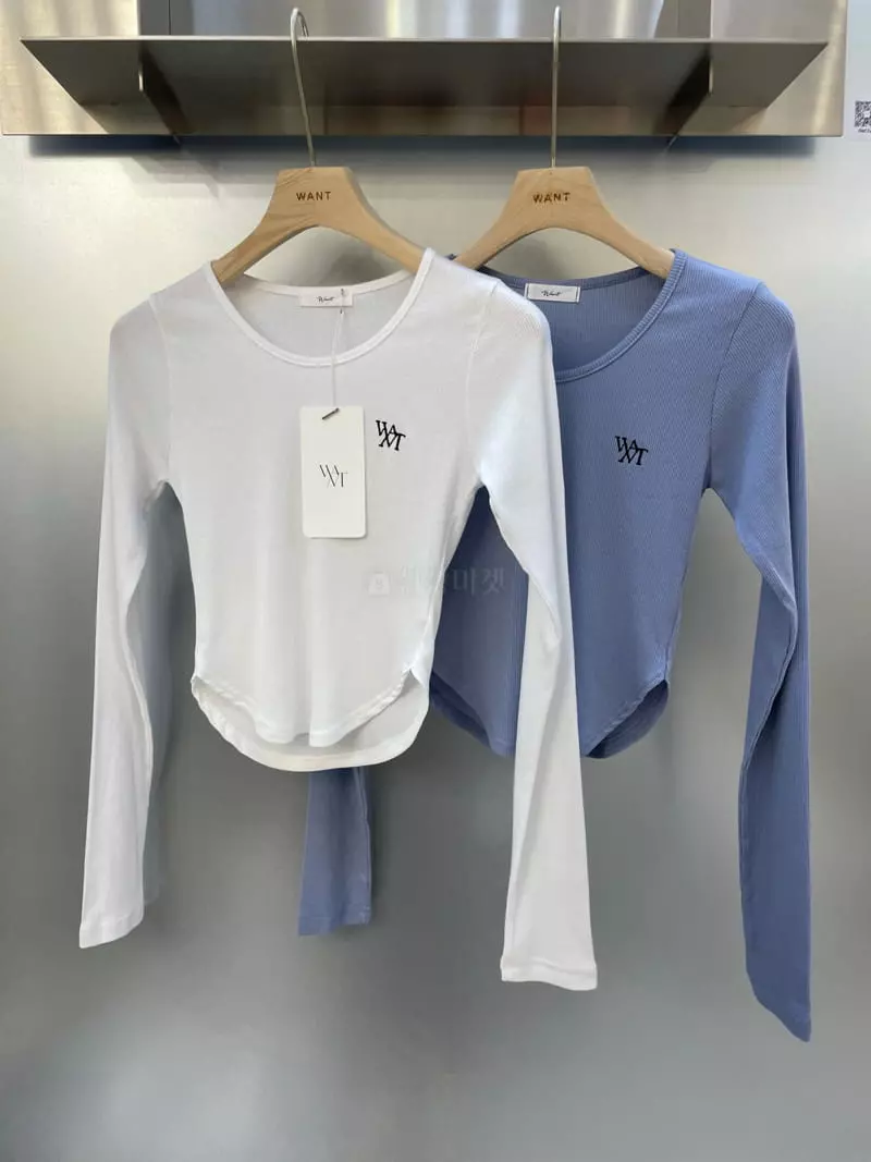Want - Korean Women Fashion - #womensfashion - Modal Glem Tee - 2