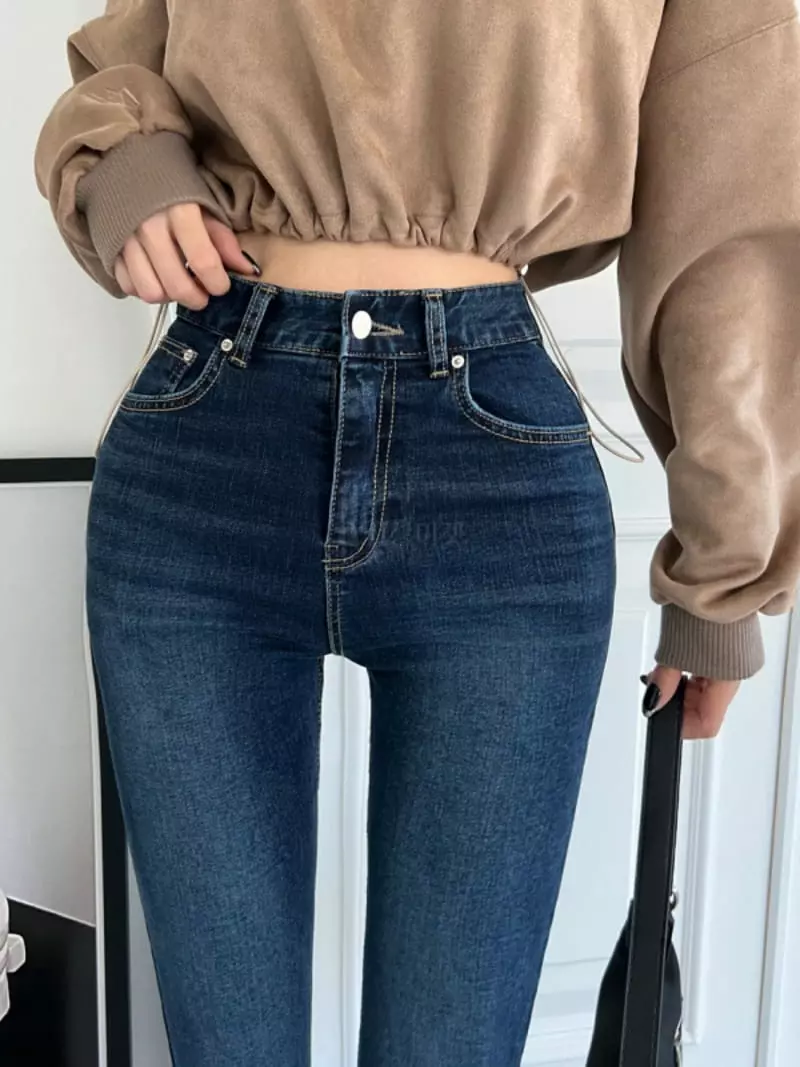 Want - Korean Women Fashion - #womensfashion - Pad Jeans - 11