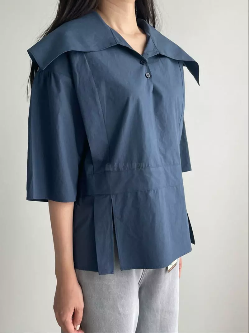 Washingroom - Korean Women Fashion - #restrostyle - Carry Blouse - 5