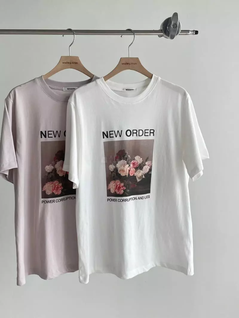 Washingroom - Korean Women Fashion - #vintageinspired - New Order Tee
