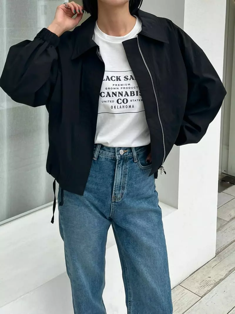 Waterbar - Korean Women Fashion - #momslook - Ssang Chip Jacket - 5