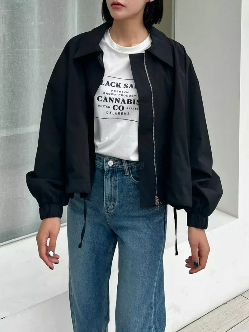 Waterbar - Korean Women Fashion - #momslook - Ssang Chip Jacket - 6
