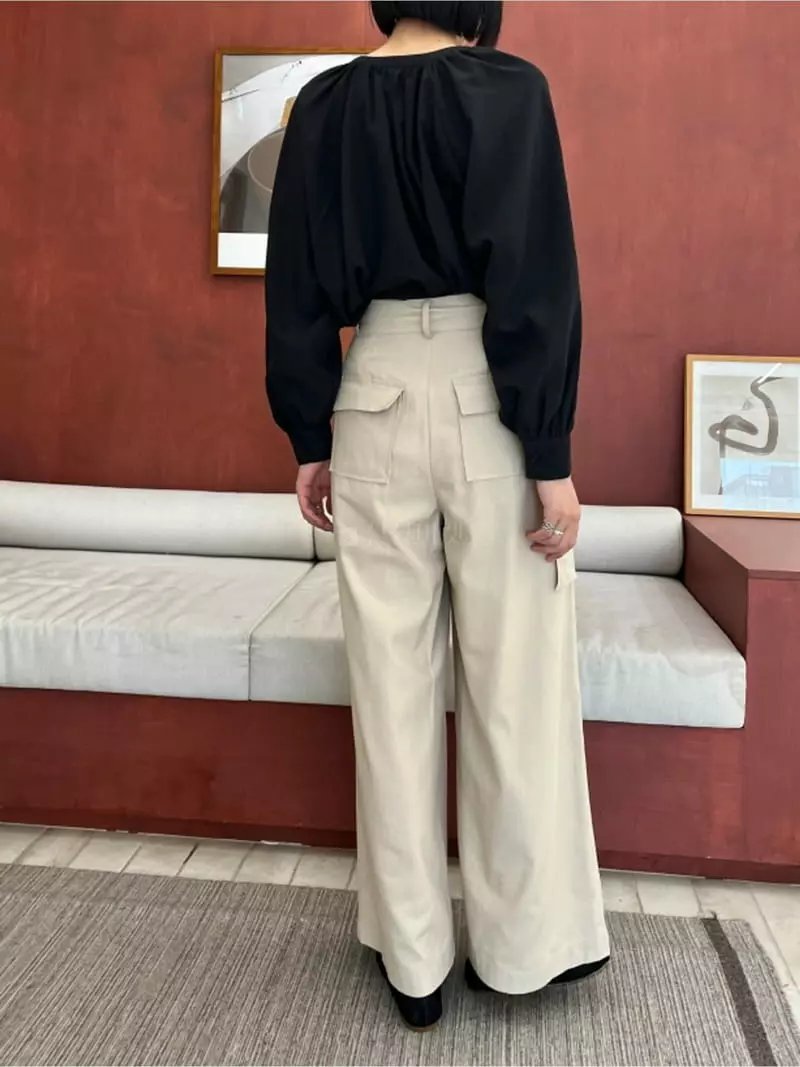 Waterbar - Korean Women Fashion - #momslook - Single Belt Pants - 3
