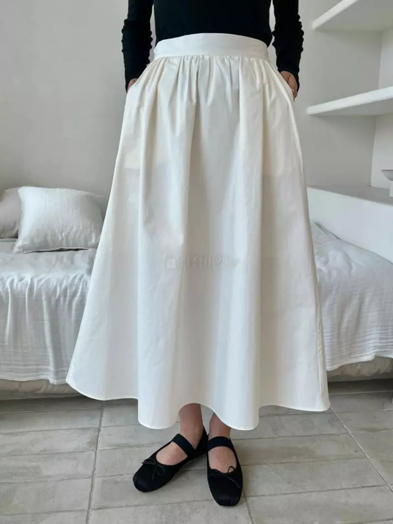 Waterbar - Korean Women Fashion - #pursuepretty - Banding Plare Skirt - 5