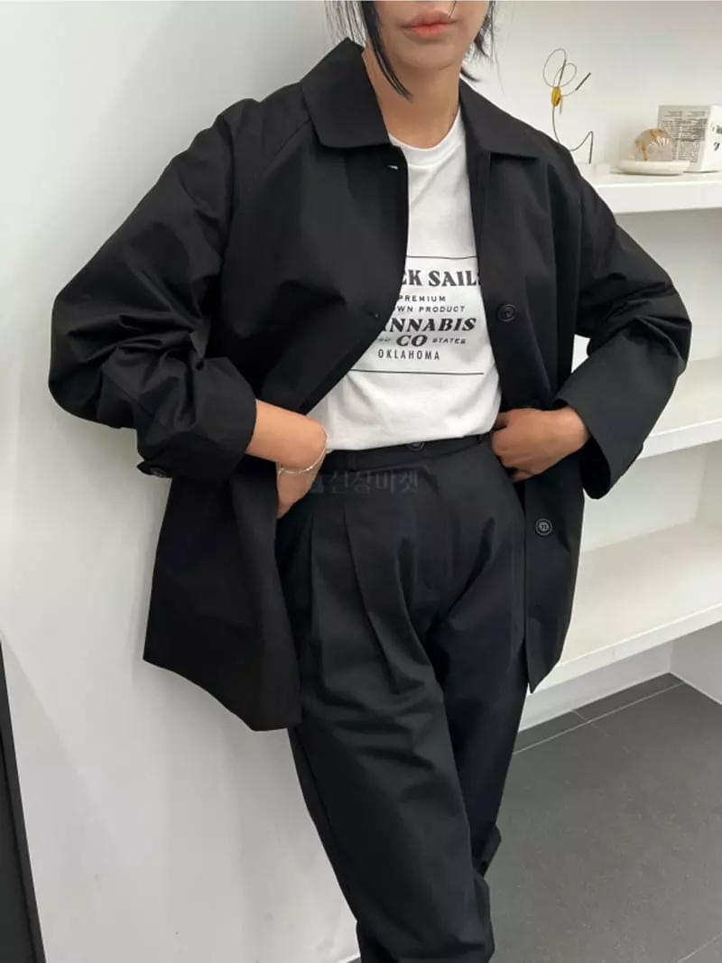 Waterbar - Korean Women Fashion - #restrostyle - Lio Half Jacket - 4