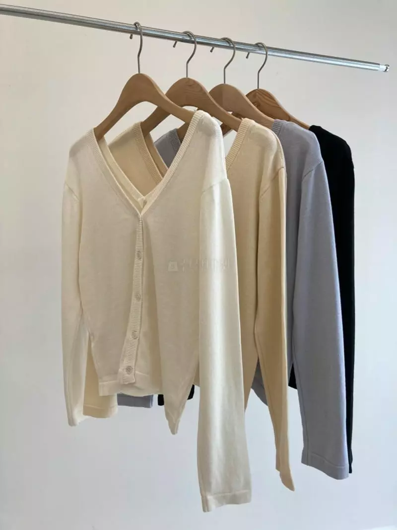 Waterbar - Korean Women Fashion - #shopsmall - Peri Yang V Cardigan - 7