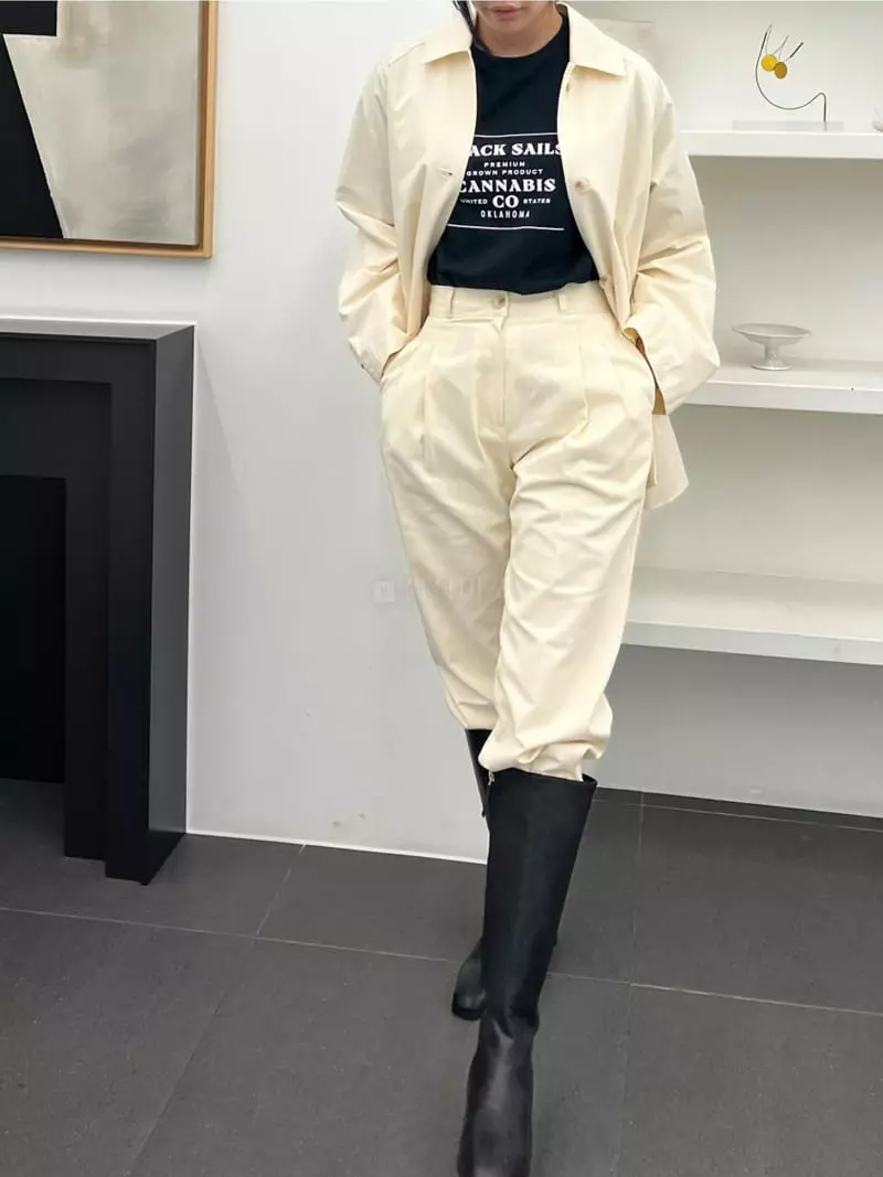 Waterbar - Korean Women Fashion - #vintageinspired - Lio Pocket Pants