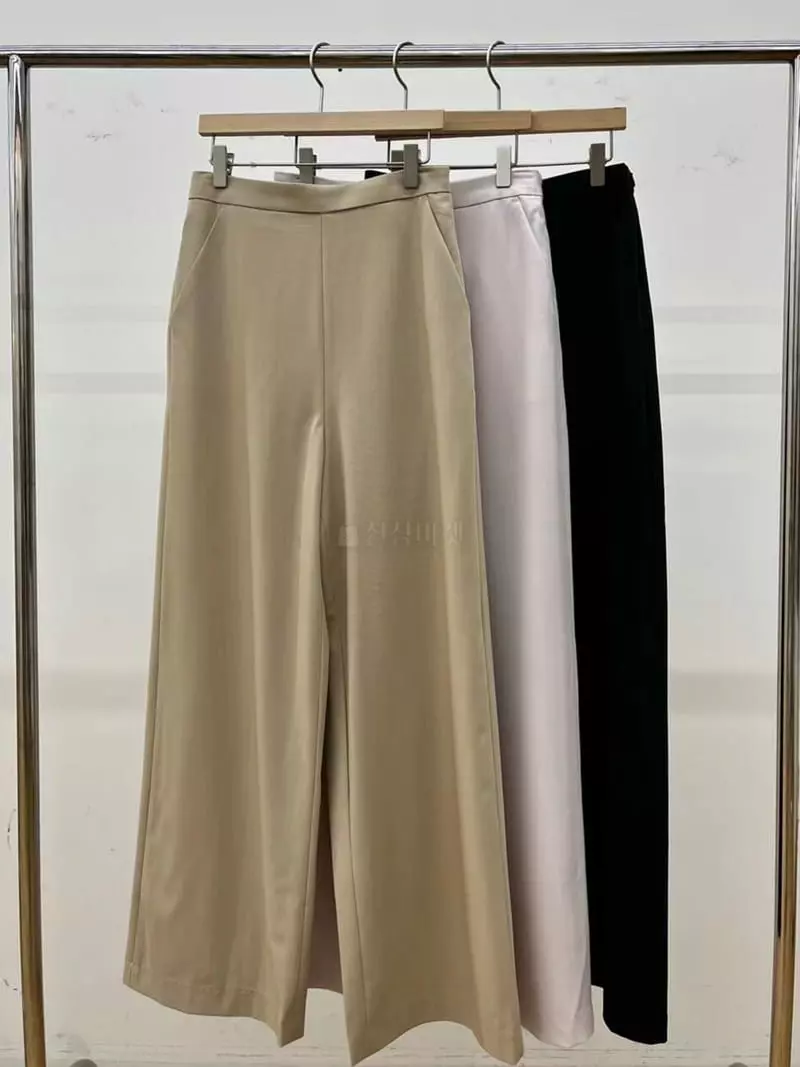 Waterbar - Korean Women Fashion - #womensfashion - Maroon Pants - 9