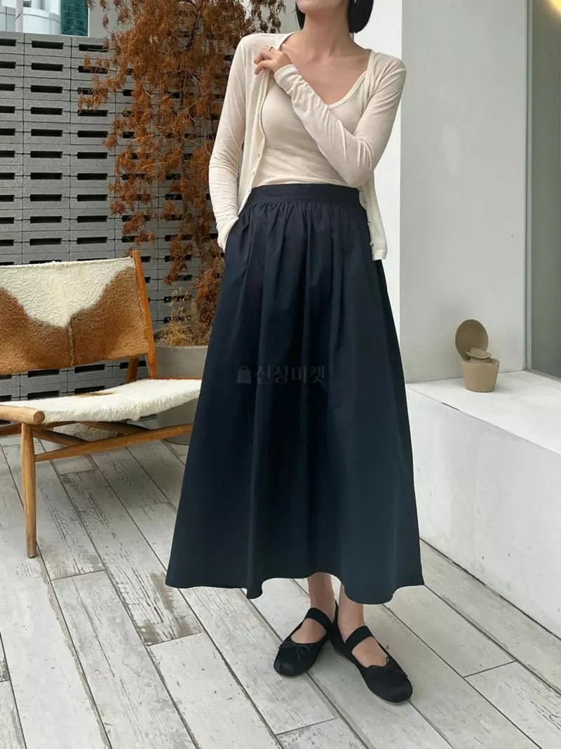 Waterbar - Korean Women Fashion - #womensfashion - Banding Plare Skirt - 2