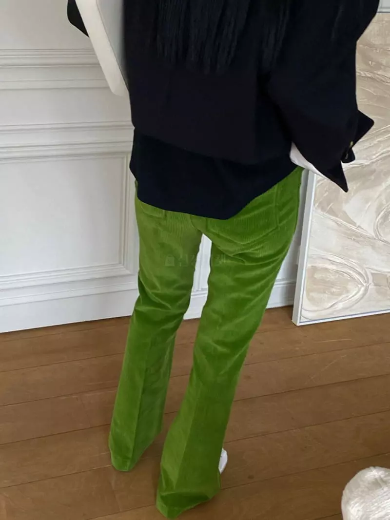 We Are - Korean Women Fashion - #momslook - Poki Rib Pants - 11