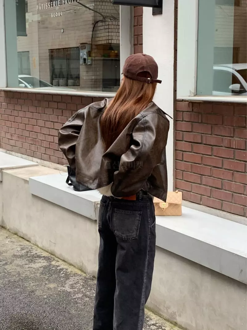 We Are - Korean Women Fashion - #momslook - Paloma Black Denim Jeans - 11