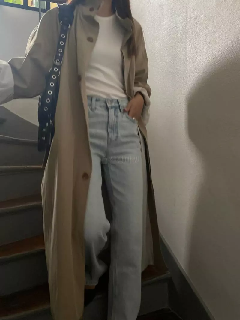 We Are - Korean Women Fashion - #momslook - Thomas Trench Coat - 8