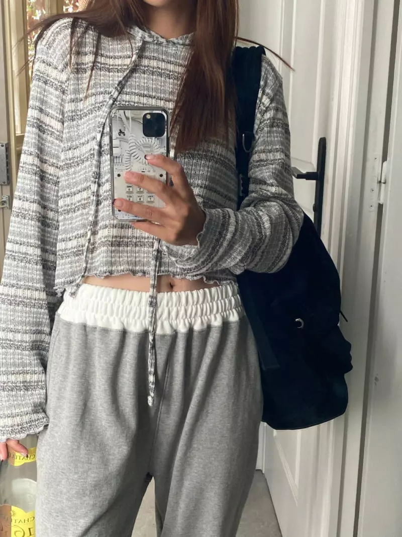 We Are - Korean Women Fashion - #momslook - Boat Hoody - 8