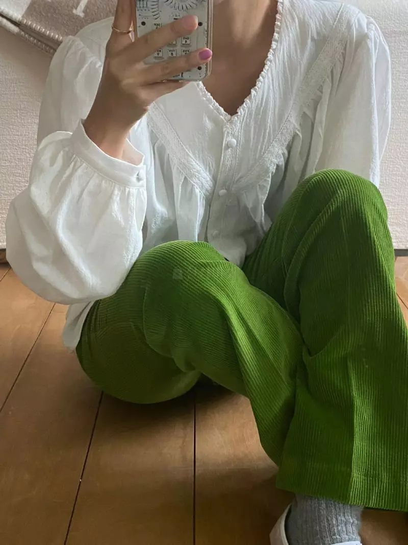We Are - Korean Women Fashion - #momslook - Benny Lace Blouse - 2