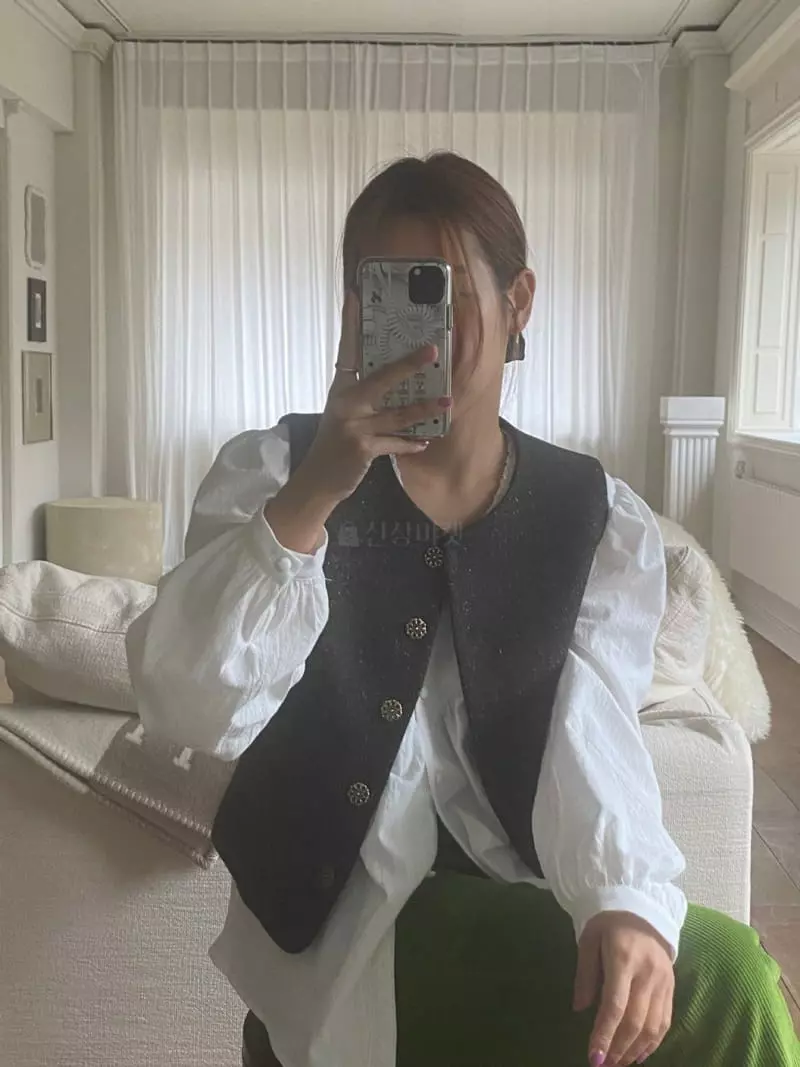 We Are - Korean Women Fashion - #momslook - Benny Lace Blouse - 8