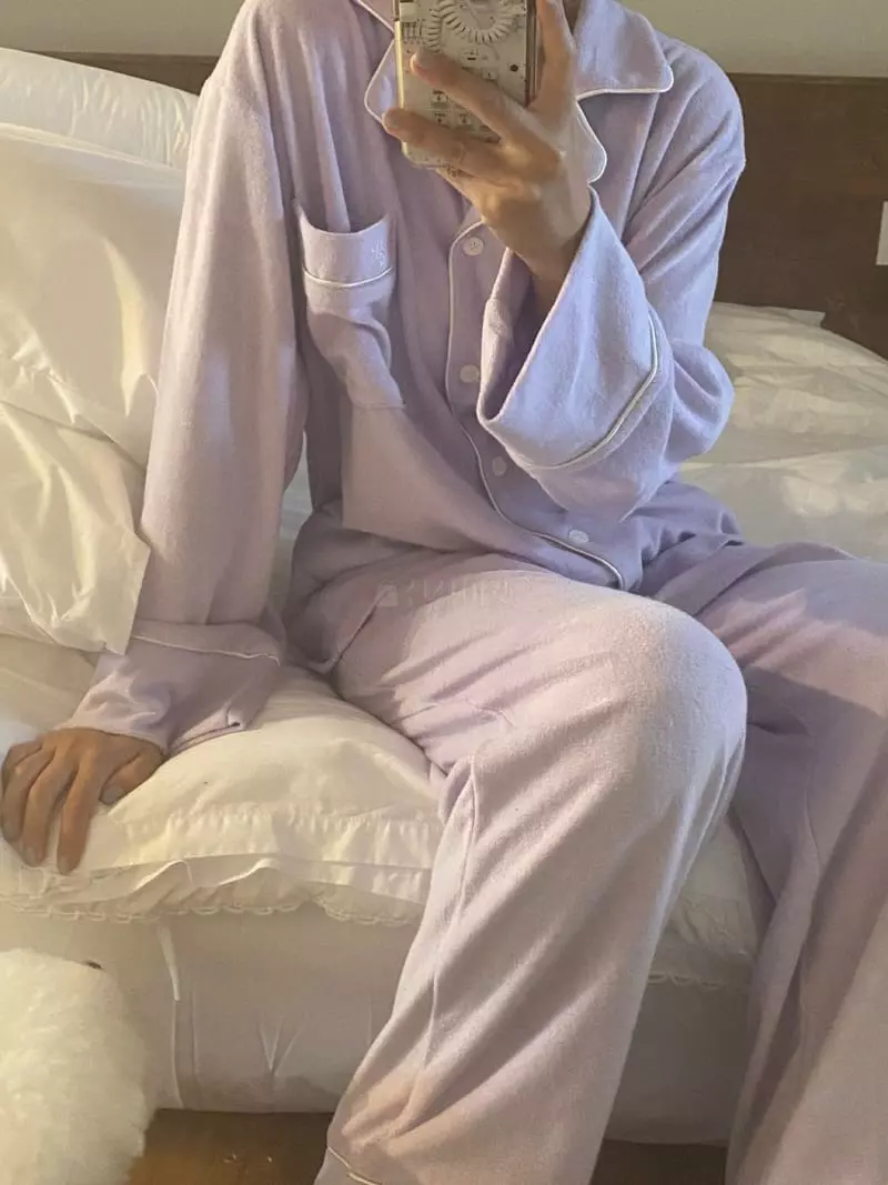 We Are - Korean Women Fashion - #momslook - Morning Pajamas Set - 6