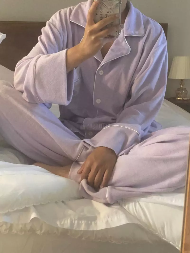 We Are - Korean Women Fashion - #momslook - Morning Pajamas Set - 8