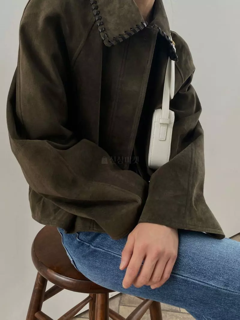 We Are - Korean Women Fashion - #pursuepretty - Gardening Suede Jacket - 6