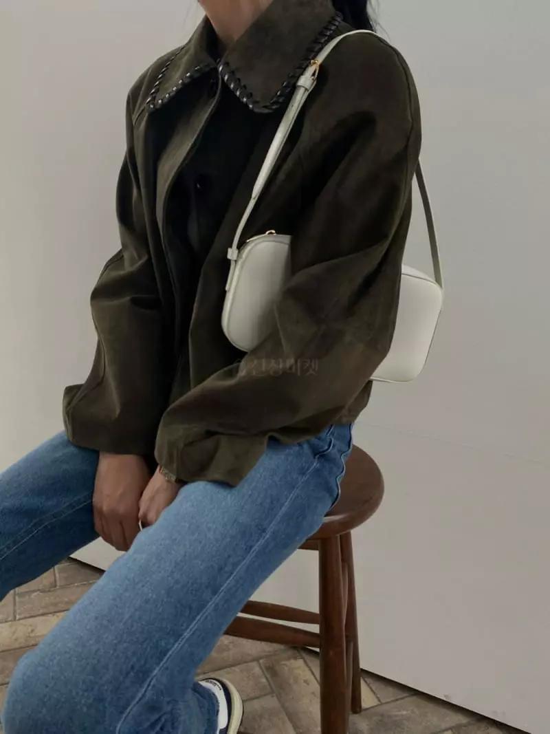 We Are - Korean Women Fashion - #restrostyle - Gardening Suede Jacket - 7