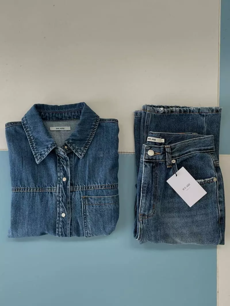 We Are - Korean Women Fashion - #shopsmall - Provence Jeans - 11