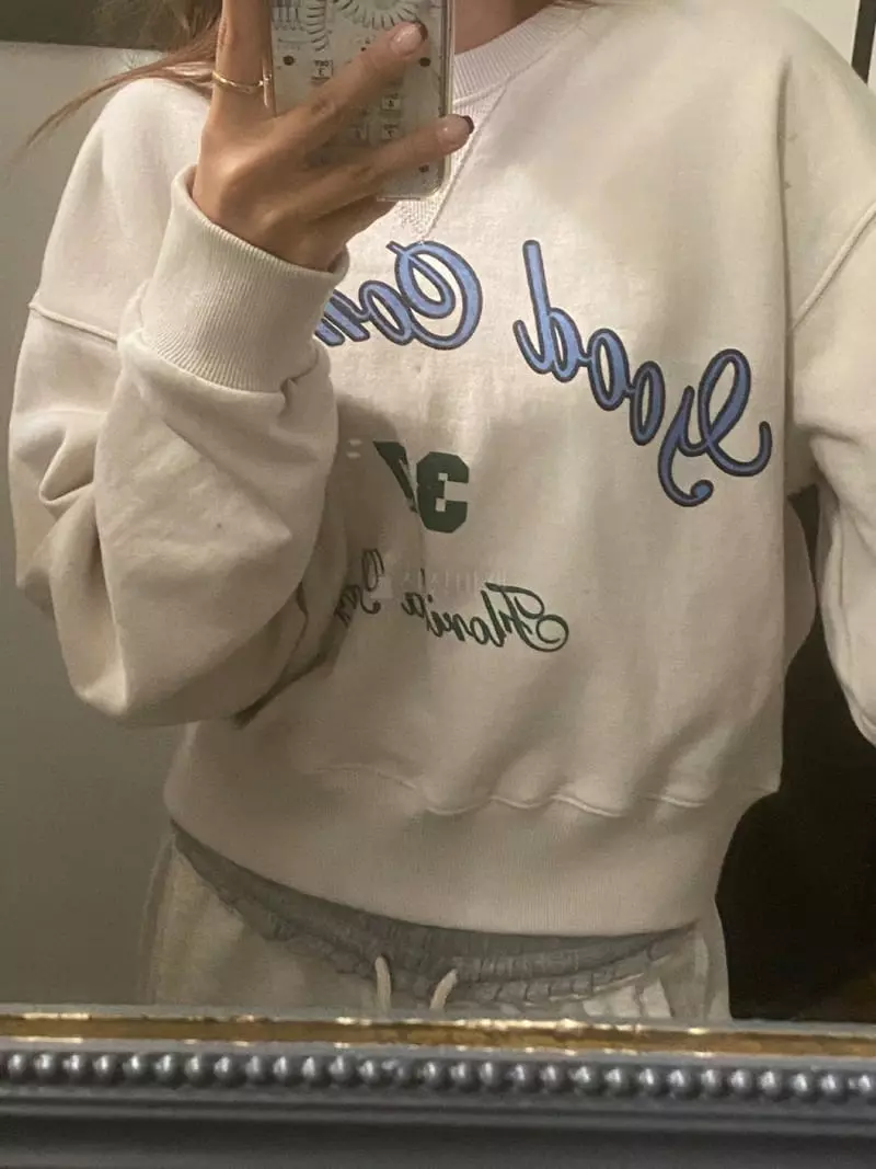 We Are - Korean Women Fashion - #shopsmall - Company Sweatshirt - 2