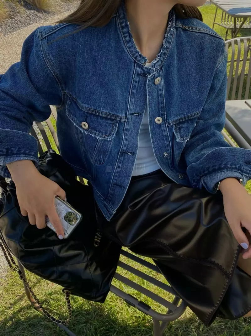 We Are - Korean Women Fashion - #shopsmall - Like Denim Jacket - 12