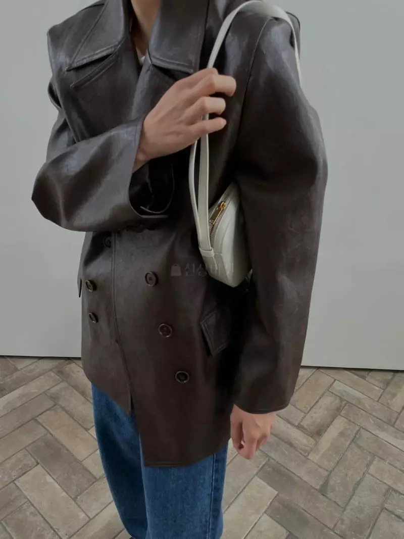 We Are - Korean Women Fashion - #shopsmall - Dicoad Leather Jacket - 11