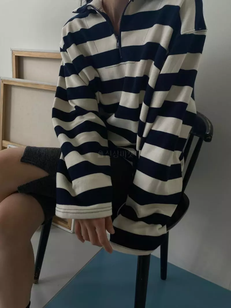 We Are - Korean Women Fashion - #momslook - Hailey Sweatshirt - 4