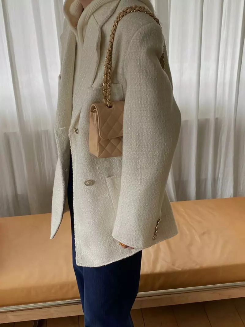 We Are - Korean Women Fashion - #womensfashion - Anna Doudle Twid Jacket - 5