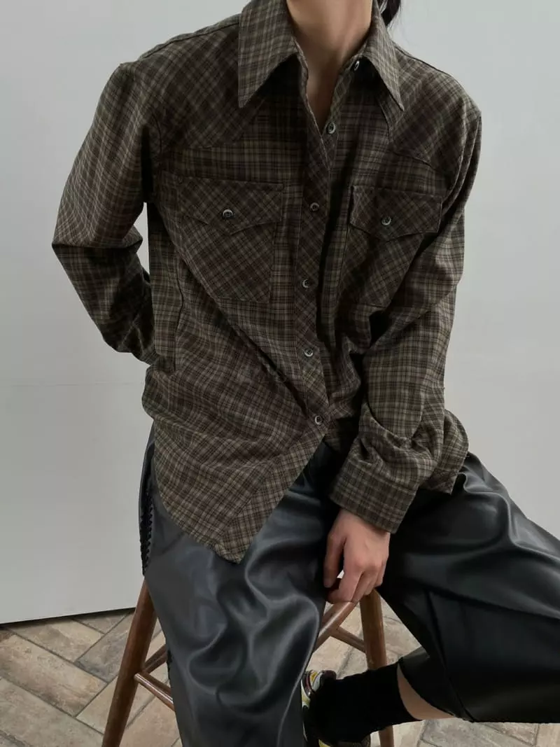 We Are - Korean Women Fashion - #momslook - Sun Rise Shirt - 4