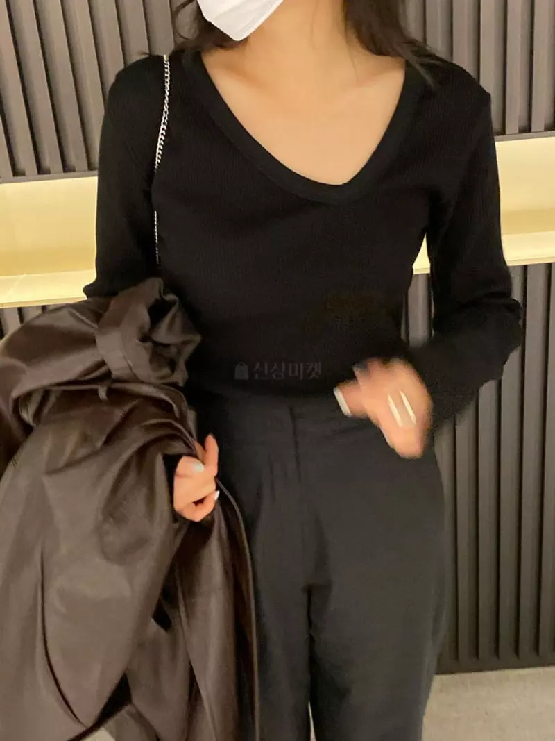 We Are - Korean Women Fashion - #womensfashion - Sasun Rib Tee