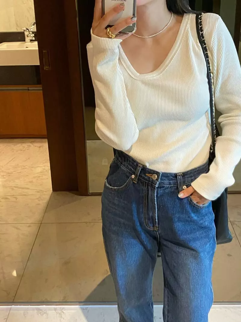 We Are - Korean Women Fashion - #womensfashion - Sasun Rib Tee - 11