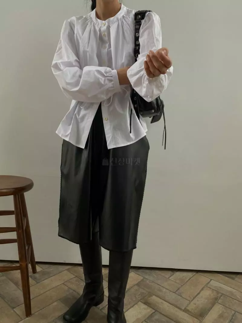We Are - Korean Women Fashion - #womensfashion - Bebe Shirring Blouse - 10
