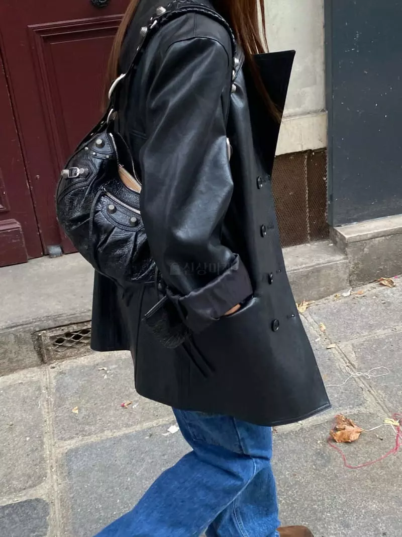 We Are - Korean Women Fashion - #womensfashion - Dicoad Leather Jacket - 5