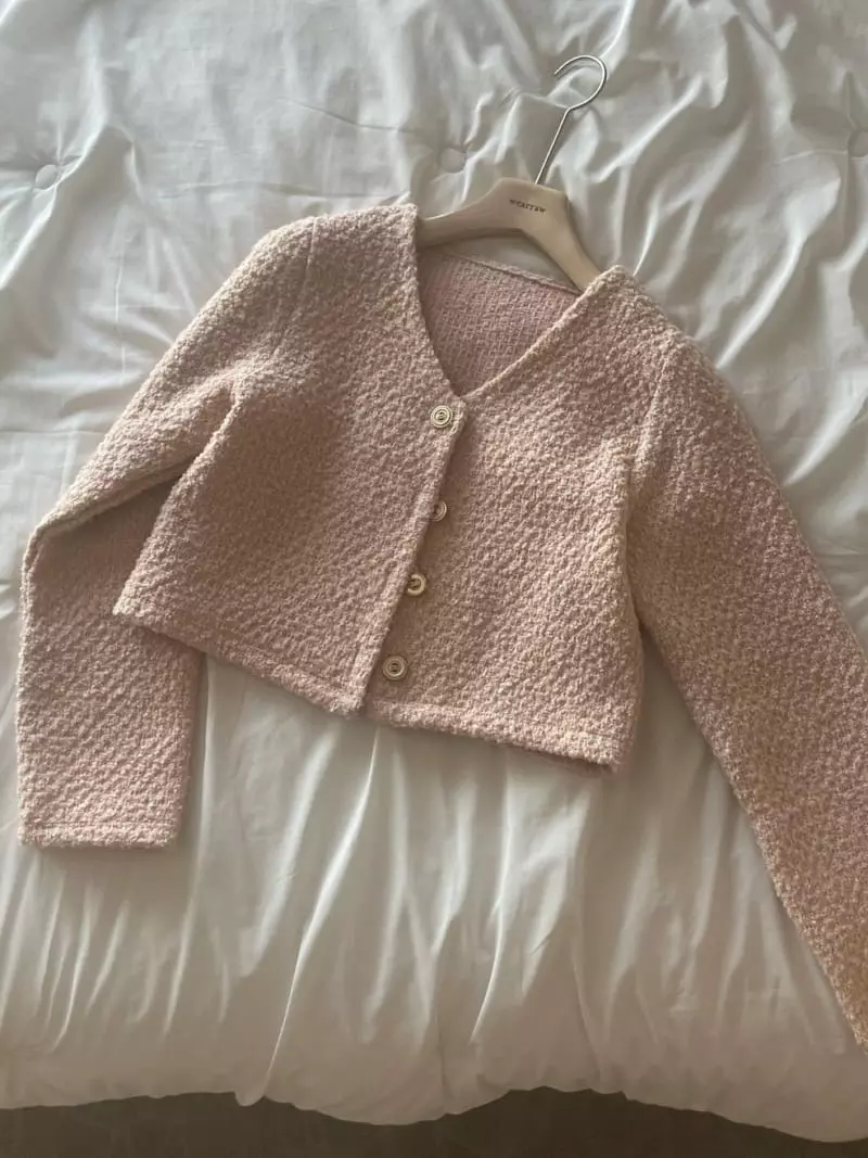 Well Row - Korean Women Fashion - #womensfashion - Twid Cardigan - 4