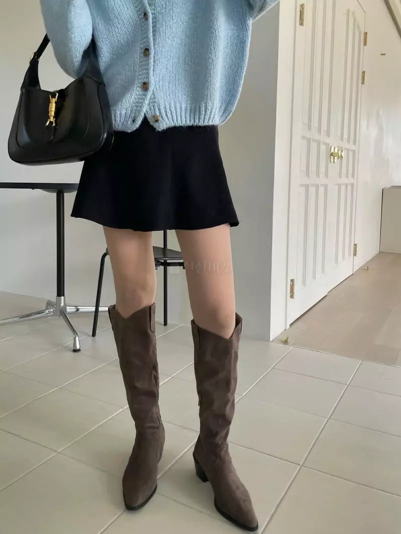 Well Row - Korean Women Fashion - #womensfashion - Mute Plare Skirt - 4