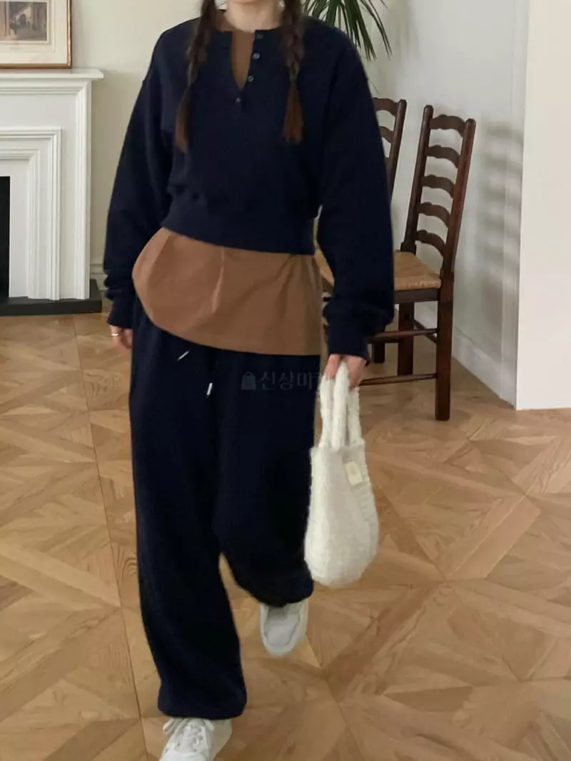 Well Row - Korean Women Fashion - #momslook - Loose String Pants - 5
