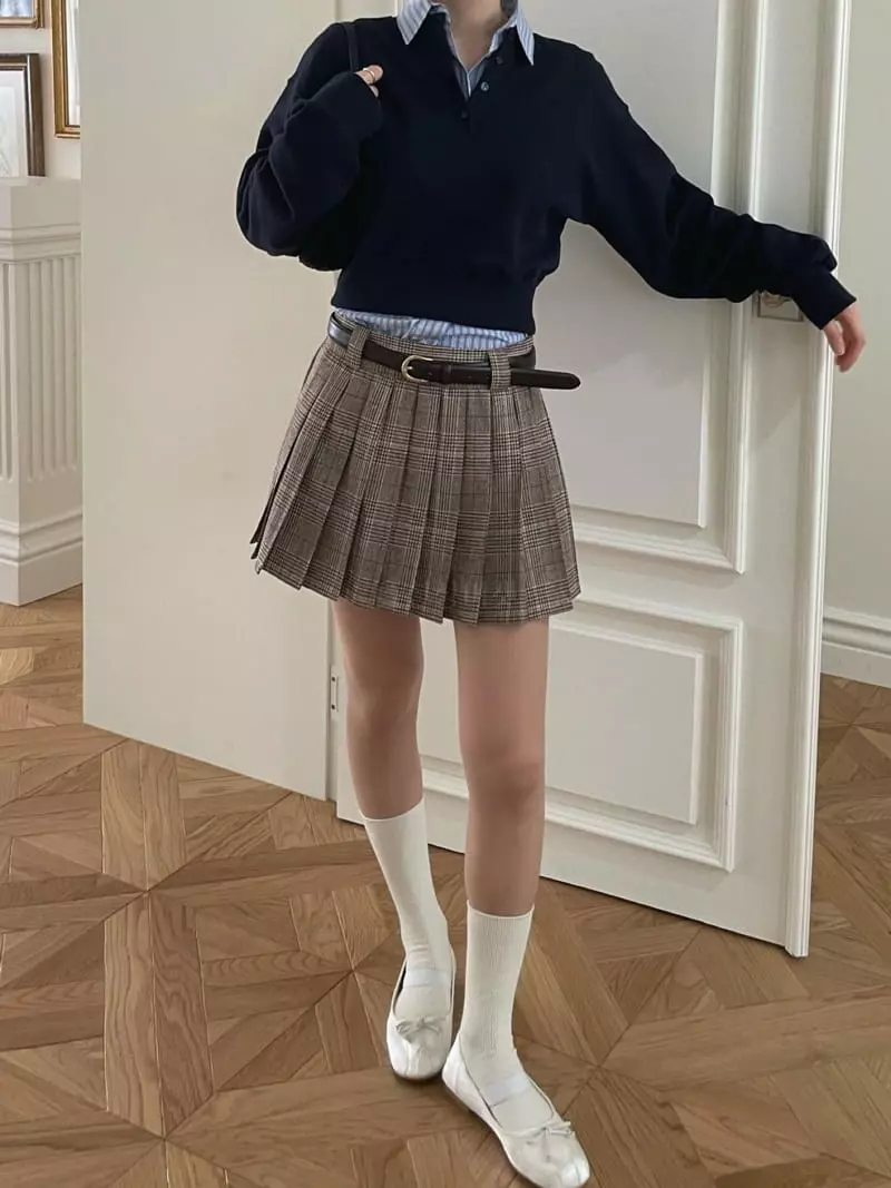 Well Row - Korean Women Fashion - #vintagekidsstyle - Stripes Standard Shirt - 2